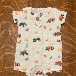Angel dear farm muslin Henley shortall 6-12m